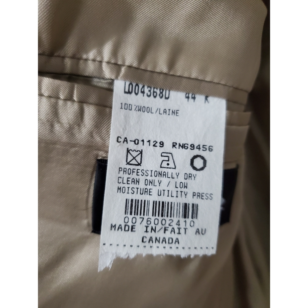 KASPER Men's Jacket Suit 44 R - Picture 9 of 13
